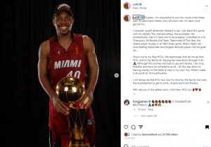 Hasham announced his retirement: from the drop draft to the three-time championship Miami makes it worthwhile